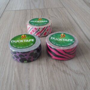 3 Duck Tape Mini "Duckling" Rolls - Brand New!